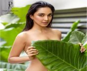 kiara advani covers nudity with a leaf b 1802200848.jpg from impish pure madhuri nude sex