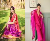 chaitra navratri 2024 day 8 pink outfits1 1713175116.jpg from kriti kharbanda xxx photo