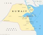 kuwait political map.jpg from kuwait arabia