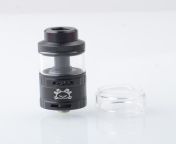 authentic hell fat rabbit solo rta rebuildable tank atomizer matte black single coil dl rdl 45ml 25mm diameter.jpg from blac fat solo