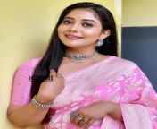 rachana narayanankutty in pink saree 4.jpg from tamil actress rachana