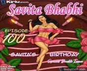 savita bhabhi episode 100 savitas birthday.jpg from bhabhi strip sa