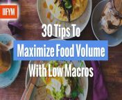 30 tips to maximize food volume with low macros blog.jpg from 10 tips to maximize food production in a small garden