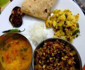 jeera aloo served with sprouts and dal 20200624121848.jpg from south indian bijapur wife
