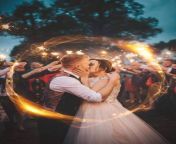 creative wedding kiss photos night lights bride and groom ladybirds photography e1577772539570.jpg from wedding nights