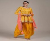 sun yellow salwar suit with peplum kurti enhanced with brocade floral buttis online kalki fashion m019ds4523y sg48394 3728x1024.jpg from salwar kameez road buttock video