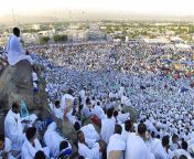 muslim pilgrims gather on mount arafat near mecca as they perform one of the hajj rituals.jpg from arafat 2018