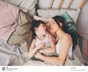 2422601 mother and child son sleeping together in bed photocase stock photo large jpeg from mom and son bedroom full sex