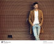 2345593 young man wearing demi season clothes in the street photocase stock photo large jpeg from man wearing