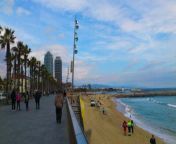 beach barcelona.jpg from barcelona beach walk tour at somorrostro beach