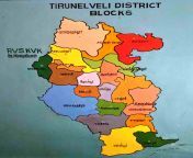 tirunelveli district block.jpg from district map with block boundaryblock hq munipalities jpg