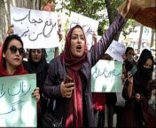 اعتراض زنان افغانستان به تصمیم طالبان درباره برقع.jpg from فشتو سکسی افغانستان لوکل سکØ