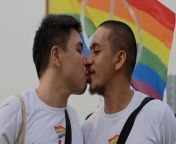 queer couple gay kiss.jpg from gay@