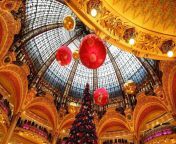 paris la fayette department store france christmas shopping arcade lafayette gallery gallery lafayette jpeg from french christmas celebration part 1 enature