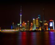 cityscape oriental pearl tower at night architecture wallpaper.jpg from shanga ki