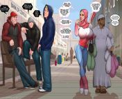 hentai muslim hijab comic porn 2 1024x663.jpg from anime kartoon islam porn hentai 3gp