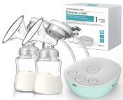 double electric breast pumps portable dual breastfeeding milk pumps pain free strong suction power millk collect massage 3 modes 9 levels 8e36b9ef 92ab 40ca b49d 3daba16ef42e 8790f378247095c6b45c460d486aeb4d jpegodnheight768odnwidth768odnbgffffff from breast milk pump