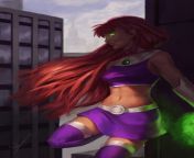 fe2ae091c90a85cbd01de20c87ed0cd1 starfire dc dc comic.jpg from raven and star fire
