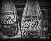 vintage delicious coca cola bottle black and white paul ward.jpg from black coke white
