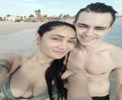 3sofia hayat and vlad stanescu on their honeymoon in egypt.jpg from real indian honeymoon sexy
