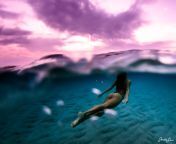 sarahleephoto pikaihawaiibikini woman underwater sunset kuabay 5543.jpg from bich in underwa