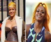 rihanna showed support for shacarri richardson by 2 6223 1626814939 1 dblbig.jpg from rihanna and sha