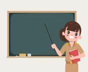 teacher classroom pointing chalkboard 40876 2422.jpg from cartoon teach