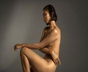 side view woman posing with gold body painting 23 2150834526.jpg from nextpage w sexy naked images of sunnyleon com
