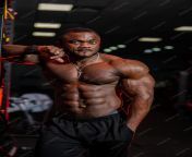 portrait masculine young african male model posing shirtless against dark background strong big muscles six packs 116317 21838 jpgw1380 from xvideos african black big nigro mp4xxxvideos com