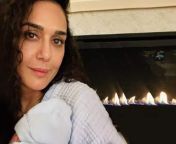 3089 preity zinta says mommy vibes sharing a cute picture with her little bundle of joy jpgc1jk05c from preity zinta bed