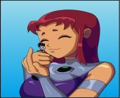starfire hug by nightcore100 dbvrn7a.png from raven and star fire