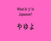what is y in japanese.jpg from japani y