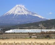 1 shinkansen n700 with mount fuji.jpg from tren japanese