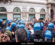 rome italy 20th sep 2023 clashes between protesters and the police during the demonstration organized by unemployed workers in naples photo by matteo nardonepacific presssipa usa credit sipa usaalamy live news 2rwpxxn.jpg from police xxn