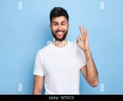 positive attractive arab young man showing ring gesture with fingersclose up portrait good job agreement concept i am ok approval studio shotgu w79cc6.jpg from arab gu