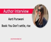 author interview aarti purswani.jpg from aarti pur