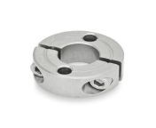 gn 7072 2 split shaft collars stainless steel with flange holes with two through holes.jpg from split callars ball weight