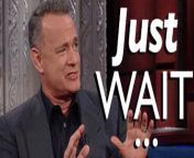 tom hanks just wait.gif from just wait for it that arch at the 1 minute mark omg