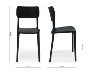 img 11360 cagat chair black dimensions 3e2b29fed393.jpg from cagat