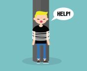young tied up character calling for help flat editable vector illustration clip art jpgs612x612w0k20cjueqrwbnv9j4genk6loicdvcm6os7mejsx evt1pjna from in cartoon kidnapped and tied up download video