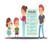 family rules mother and father tell son and daughter about rules in home huge checklist jpgs612x612w0k20c8ycfw30d6d0toehasplqma3v53bhk07zkibtd6fflr8 from family rules shemale cartoon