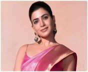 samantha ruth prabhu to play married woman in telugu movie kushi.jpg from khushi xxx telugu actress khushi hot saree stills 2 jpg
