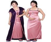 mahaarani purple satin nighty night sdl308176515 1 4ae65.jpg from night dress for indian woman sami a