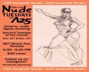 nearly nude tuesdays at artists 25.png from www skill nude