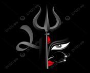 pngtree maa calligraphy with trishul happy navratri typography.png image 8627917.png from trishul bengali