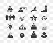 pngtree ceo manager flat icons set png image 3343884.jpg from png ceo