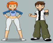 gwen and ben tennyson by garabatoz by evil count proteus dbofx5b.png from pokemon cartoon ben and gwen un cloth videoupendra xvideosather sister