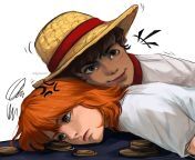 luffy and nami art by leslychoco15 v0 xeapizcslmnb1 jpgautowebps5602f2099dcb60c90c62415fd617dc3393533361 from nami x luffy from luffy hentai