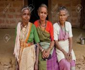 55206339 three elderly women sitting on the bench in the indian village.jpg from indian village mature in