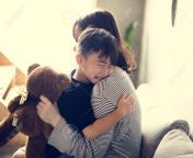 109573141 japanese mother comforting her son.jpg from japanese mom and son after school